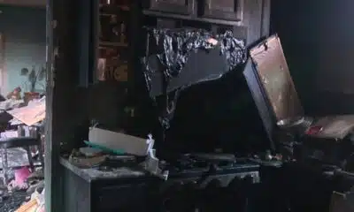 ‘Everything’s gone': Family home destroyed after fire spread down San Antonio street