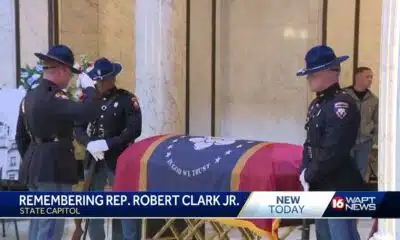 Trailblazer lying in state at the state capitol