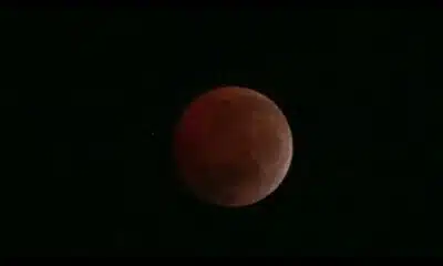 March 2025 "Blood Moon' turns red during lunar eclipse