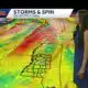 Severe storms on Saturday