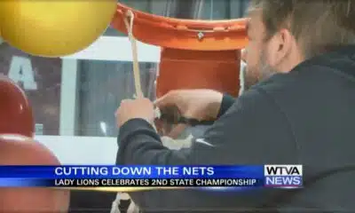 Biggersville Lady Lions host cutting of the nets celebration
