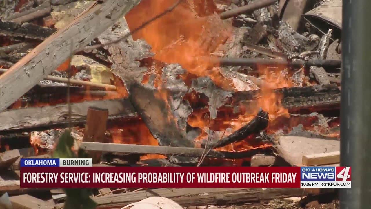 Forestry Service: Increasing probability of wildfire outbreak Friday