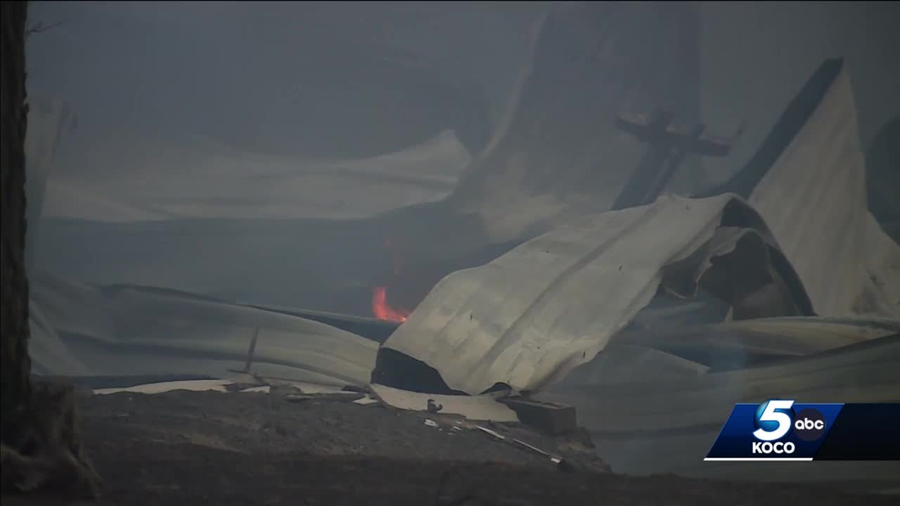 Evacuations ordered, structures burned in Cleveland County due to wildfires