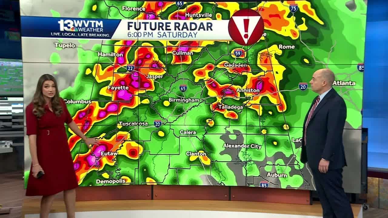 Alabama Alert Day: Overnight storms could produce tornadoes, and a tornado outbreak forecast for ...