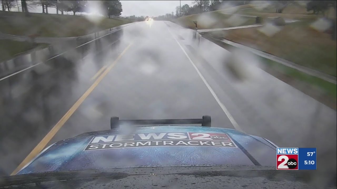 Driving through severe weather in Middle Tennessee