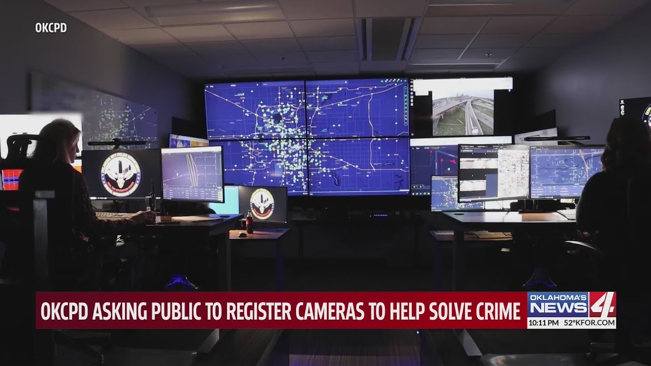 OKCPD asking public to register cameras to help solve crime