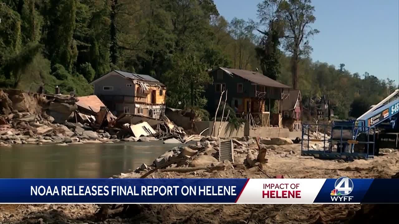 National Hurricane Center Releases Its Final Report on Helene