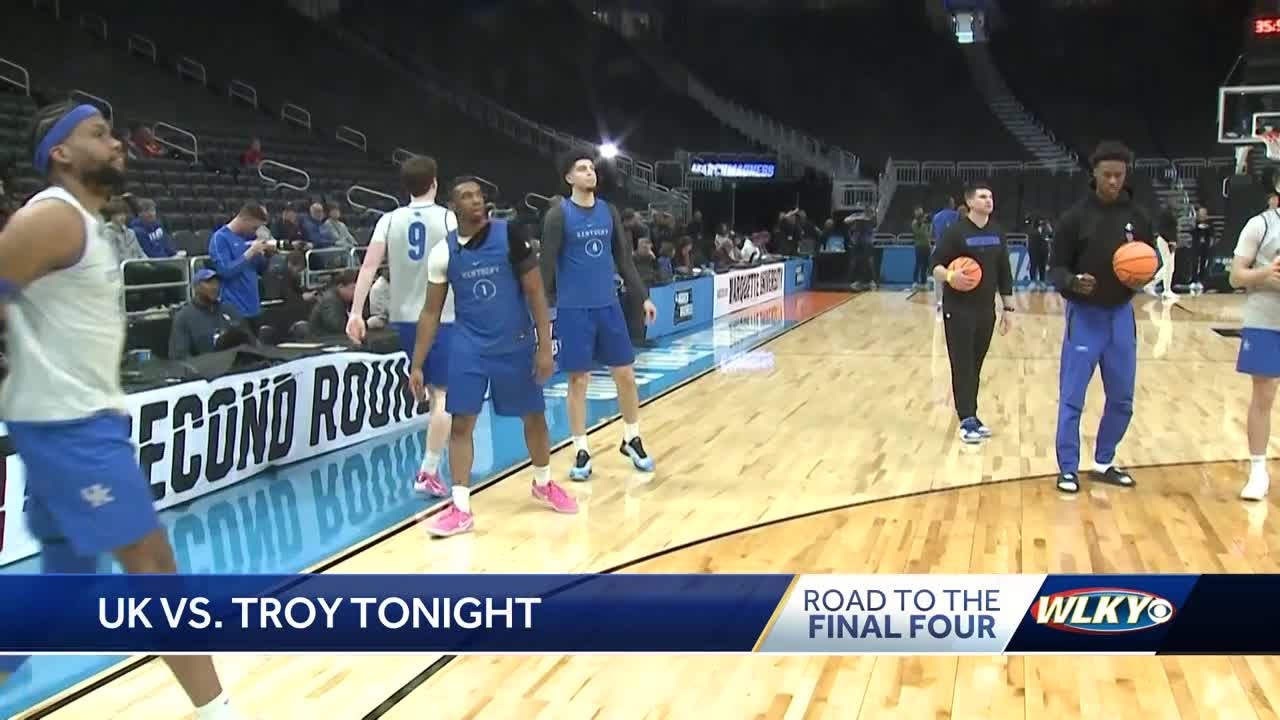 March Madness: Kentucky gets ready to take on Troy