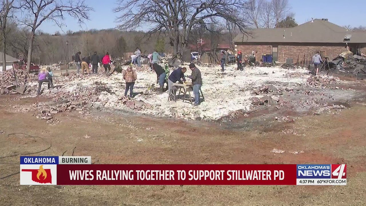 Wives rallying together to support Stillwater PD