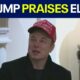 Trump praises "patriot" Elon Musk at cabinet meeting: FULL COMMENTS