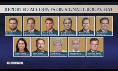 White House investigating after journalist added to group chat with top US officials