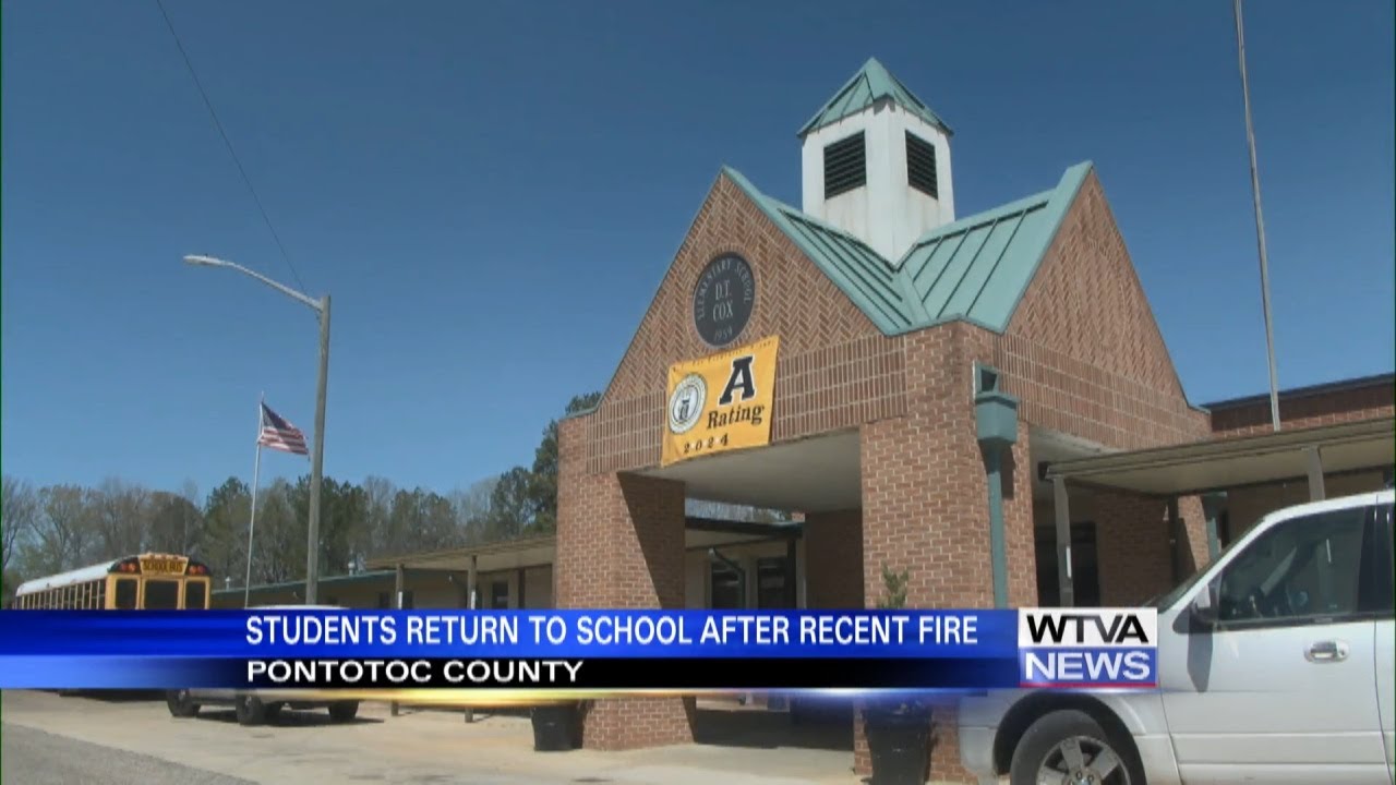 Pontotoc school returns to normal after January fire