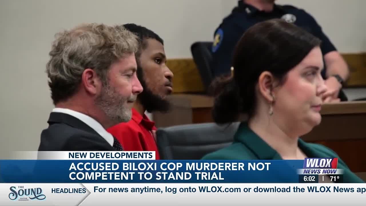 NEW DETAILS: Accused Biloxi cop murderer not competent to stand trial