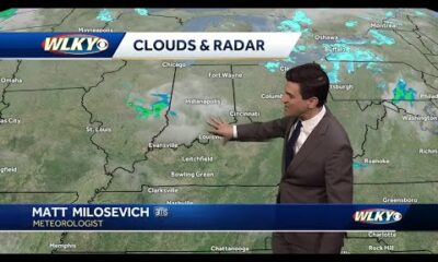 Spotty sprinkles and a bit cool Wednesday