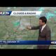 Spotty sprinkles and a bit cool Wednesday