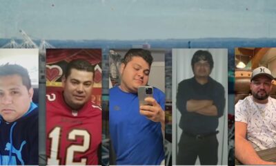 Families of Key Bridge collapse victims place wreaths in river 1 year later | NBC4 Washington