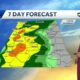 Above normal temperatures for Alabama before rain and storms move in for the weekend