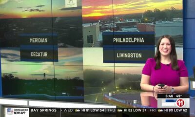Good Morning Meridian Tori Alvarado's First Alert Weather Forecast 3/26/25