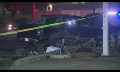 Search underway for man who left wife, 4 children behind in crash wreckage, HPD says