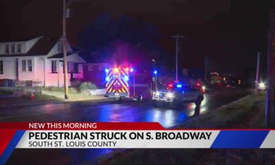 Pedestrian struck, killed by vehicle in south St. Louis County