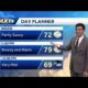 Breezy and warm Friday