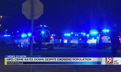 HPD: Crime Rates Down Despite Growing Population | March 28, 2025 | News 19 This Morning