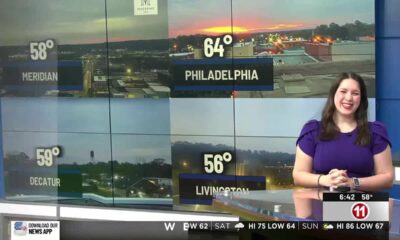 Good Morning Meridian Tori Alvarado's First Alert Weather Forecast 3/28/25