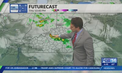 Evening weather forecast 3/27/2025