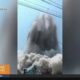 Video shows people running for their lives, skyscraper falling, after 7.7 magnitude earthquake strik