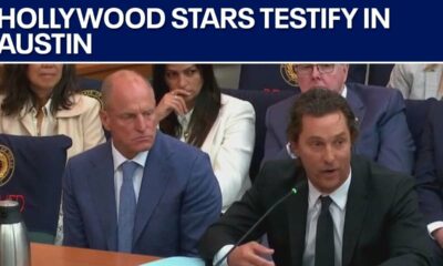 Matthew McConaughey and Woody Harrelson in support of film incentives bill in Texas | FOX 7 Austin