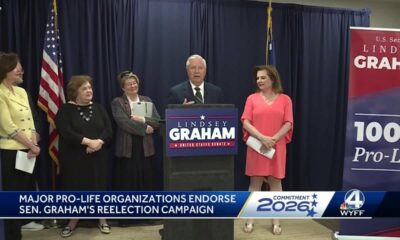 State and federal pro-life groups endorse Sen. Lindsey Graham for reelection