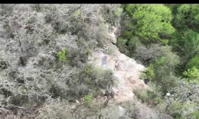 2 men rescued after climbing down cliff to retrieve cellphone