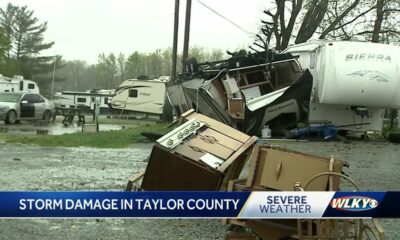 Tornado likely behind heavy damage in rural Taylor County, officials say