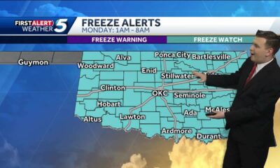 Sunday April 6th, 2025 FORECAST: Freeze tonight