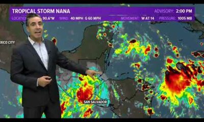 Tropics Update: Tropical Depression Omar, Tropical Storm Nana and Three New Tropical Waves
