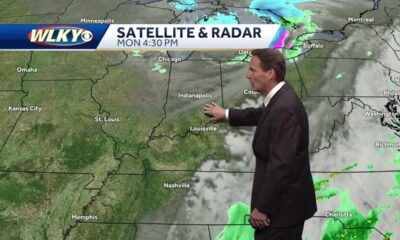Freeze warning overnight and the Ohio continues to rise