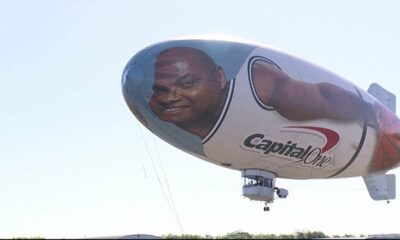 Meet one of pilots of the Charles Barkley, Magic Johnson blimps circling San Antonio amid Final Four