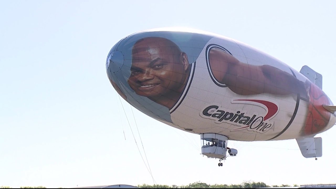 Meet one of pilots of the Charles Barkley, Magic Johnson blimps circling San Antonio amid Final Four