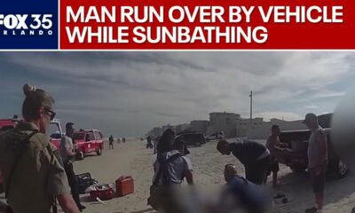 Florida man recovering after being run over by vehicle on  beach