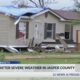 Possible tornado kills one, damages homes in Jasper County