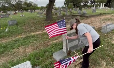 Comal County nonprofit led by 11-year-old ensures veterans gravesites stay clean