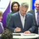 Gov. Josh Stein declares April 'Sexual Assault Awareness Month,' tours family justice center