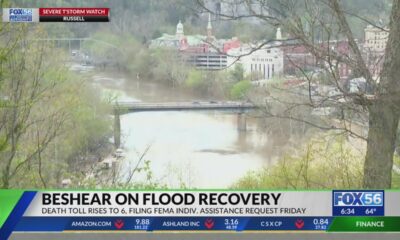Beshear updates flood recovery: Death toll rises to 6, submitting FEMA request Friday