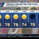 Great festival weather forecast for New Orleans