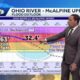 Ohio river finally drops below flood stage Sunday