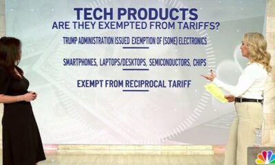 Are phones and laptops exempted from tariffs? | NBC4 Washington