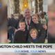 Lexington boy meets Pope Francis during Italy spring break trip