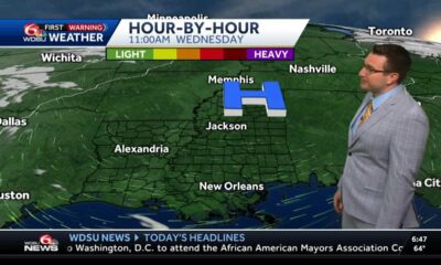 Sunny and warm Wednesday