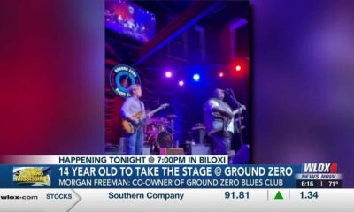 14-year-old receives encouraging words from Morgan Freeman ahead of Ground Zero performance