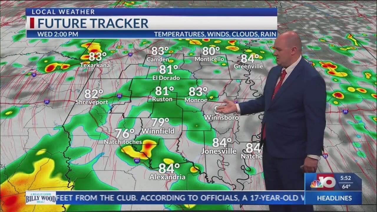 Morning Forecast - Tuesday, April 22nd